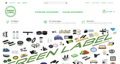 Desktop Screenshot of greenlabelinc.com